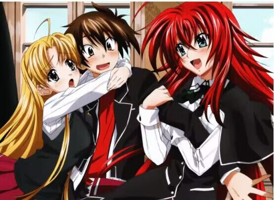 Animes sensuais-Highschool DxD
