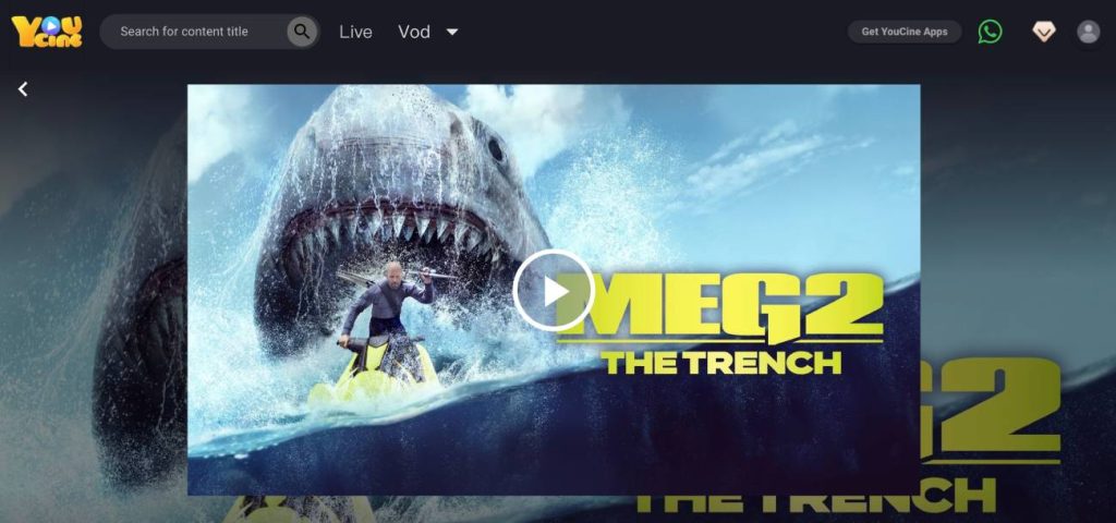 Megatubarão 2 no youcine