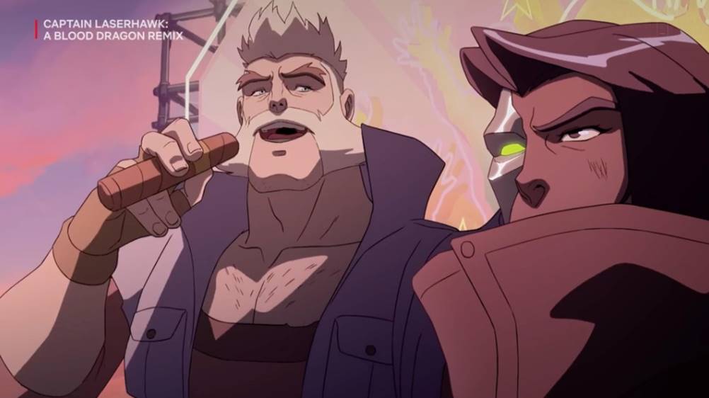 Capitão Laserhawk - um anime diferente